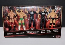 WWE Mattel Network Spotlight 2002 Flashback Figures Battle Pack Of 5 WWF NWO picture