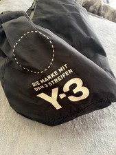 Y-3 Large Shoulder Boston Bag Black Weasley Men Bag JPN Yohji Yamamoto ,Pre-Own picture
