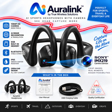 AI Smart Camera Open-Ear Bluetooth Earbuds 8MP HD Camera AI Translation Headset picture