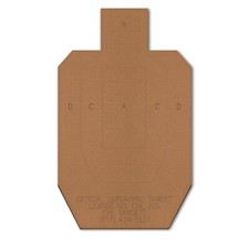 Official USPSA Cardboard Targets, Competition Torso Target picture