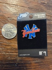 New York Yankees MLB NY Team Logo Baseball Shirt/Hat Lapel Pin - new  picture
