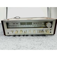 Parts Only Pioneer SX-750 Vintage Stereo Receiver Silver Face Wood AM,FM,HiFi picture