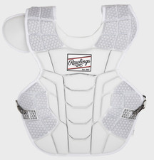 Rawlings Mach Adult Chest Protector White/White CPMCN 17