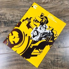 Cummins Pt G Ptg Afc Fuel Pump Operators Manual Maintenance Injection Pump Book picture