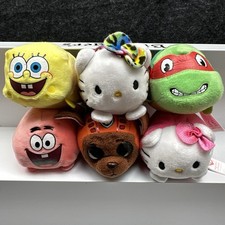 Ty Teeny Ty Photoed Lot Of 6 Licensed Characters picture