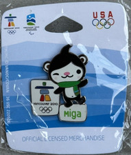 2010 VANCOUVER OLYMPIC PIN MASCOT MIGA Milan Cortina picture