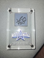 Fanatics WWE Wrestlemania 38 2022 Ring Used Canvas Display Signed By Matt Riddle picture
