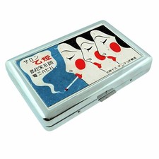 Vintage Smoking  AD Illustration Cigarette Case RFID Protection Wallet picture