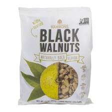 Hammons Hand Harvested Black Walnuts Large Pieces 12 oz picture
