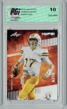 Josh Allen 2018 Leaf HYPE #5 Only 5000 Made Rookie Card PGI 10 picture