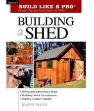 Building a Shed: Siting and Planning a Shed, Building Shed Foundations, A - GOOD picture