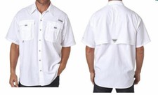 NEW COLUMBIA MEN BAHAMA SHORT SLEEVE SHIRTS, XS-S-M-L-XL-XXL picture