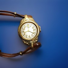 1939 Elgin Women's Vintage Manual Mechanical Watch 14kt Gold Filled picture