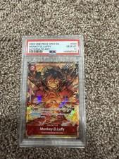 Monkey.D.Luffy (024) (Parallel) OP01-024 Romance Dawn Foil PSA 10 picture