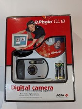 Vintage AGFA ePhoto CL 18 0.4 MP Compact Digital Camera SILVER. Open Box picture