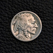 (ITM-7594) 1917-S Buffalo Nickel ~ Very Fine (VF) Cndtn ~ COMBINED SHIPPING picture