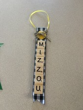 Scrabble ornament Mizzou Missouri Tigers  picture