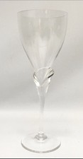 Germany ROSENTHAL CRYSTAL Glass Calice Disc Pattern Water Goblet 9 5/8”H New picture