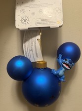 Disney Parks 2026 Light-Up Mickey Head Icon Ornament Stitch Park Exclusive NEW picture