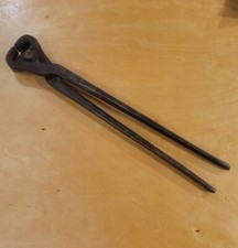 Antique Heller Bros Co USA 14-3/4” Nippers Vintage Cutter Tool picture