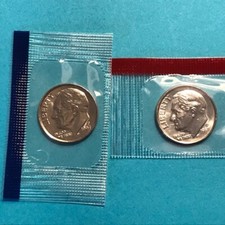 1997 P&D Roosevelt Dime  in US Mint Cello Unc    picture