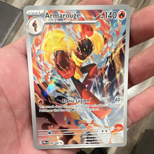 Armarouge Pokemon TCG (2023) SV Paldean Fates 086/084 Illus Rare Holo 140HP EN picture