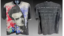 The Smiths Morrissey Mosquitohead Style Bootupsk Bootleg AOP Men's XL T-Shirt picture