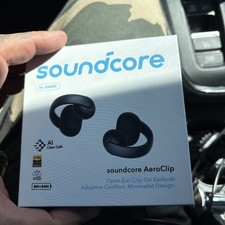 Soundcore AeroClip Open-Ear Earbuds Aero Clip On Headphones Adaptive Comfort NEW picture