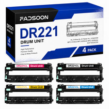 DR221CL 4PK Color Drum Unit for HL-3140CW HL-3170CDW 3180CDW MFC-9130CW 9330CDW  picture