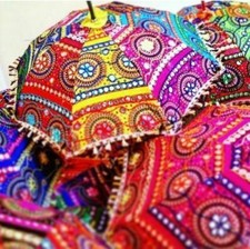 10 Pc Wedding Decorative Indian Women Sun Shade Umbrella Mehndi Decoration Home picture