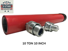 10 TON 10 INCH STROKE HYDRAULIC RAM AUTO BODY FRAME MACHINE & PULLING POSTS picture