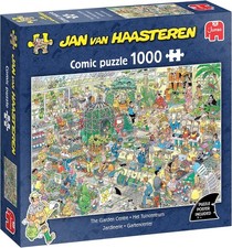 NEW SEALED Jumbo 60423 Jan van Haasteren The Garden Center 1000 Pc Jigsaw Puzzle picture