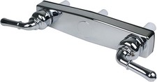 RV/Mobile Home 8 in On-Center Shower Faucet Valve, 2-Handle Wall Mount, Chrome, picture