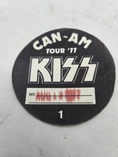 KISS Original 1977 CAN-AM Tour Backstage Concert Pass RARE .. picture