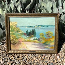 ROBERT W. HARNER IMPRESSIONIST ART LANDSCAPE PAINTING VINTAGE or ANTIQUE FRAMED picture