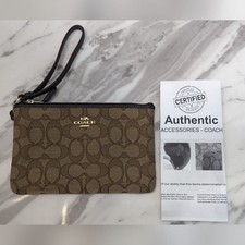 Coach Monogram Wristlet with Certificate of Authenticity picture