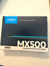Crucial MX500 500GB 2.5in Internal SSD Solid State Drive, Silver picture
