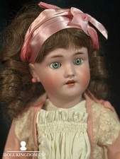 Antique German Simon Halbig Heinrich Handwerck 19” Doll Bisque Head picture