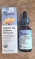 Sky Organics Organic Age Embrace Oil Serum 1oz Evening Primrose, Moringa Organic picture