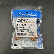 New (QTY. 5) Mueller Streamline RP02716 3/8