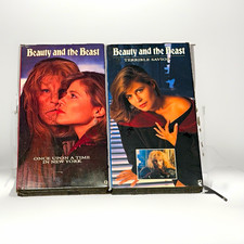 • Beauty and the Beast 1987 TV Series VHS Lot of 2 - 100% FACTORY SEALED picture