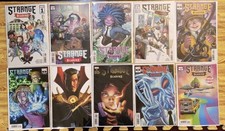 STRANGE ACADEMY #s 1 ,2,3x2,4,5,6,8,9,10 1st Printing lot. some cover variants picture