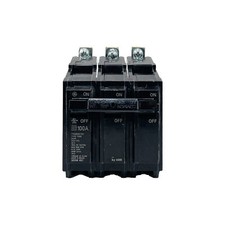 NIB - GE - THQB32100 - Molded Case Circuit Breaker - 100A, 3-Phases, 240V picture