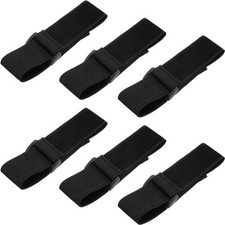 6PCS Cycling Pant Leg Bands Elastic Bike Ankle Straps Safety Belt for Outdoor Us picture