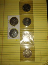 $6 Canadian Dollar Silver Coin Lot - .800 Ag. - Ungraded - nice BC coins too picture