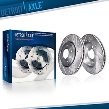 12.60 inch (320mm) Front Drilled Disc Brake Rotors for 2015 - 2021 Kia Sedona picture
