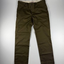 Filson Heavy Chino Pants Men's 38x34 Olive Green Military Style picture