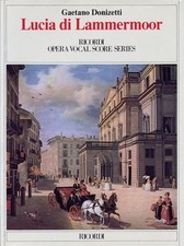 Lucia di Lammermoor Vocal Score - Gaetano Donizetti Sheet Music NEW 050489277 picture