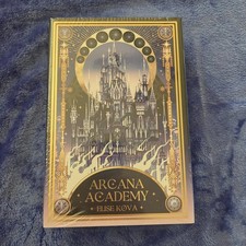 SIGNED Unopened Arcana Academy Owlcrate Exclusive By Elise Kova picture