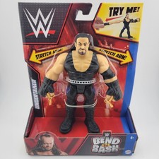 WWE Bend ‘N Bash Undertaker Pro Wrestling Action Figure by Mattel - New 2021 picture